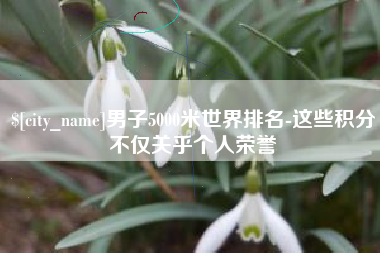 临沧男子5000米世界排名-这些积分不仅关乎个人荣誉
