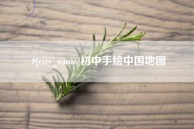 临沧初中手绘中国地图