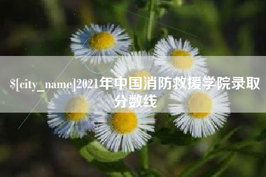 临沧2021年中国消防救援学院录取分数线