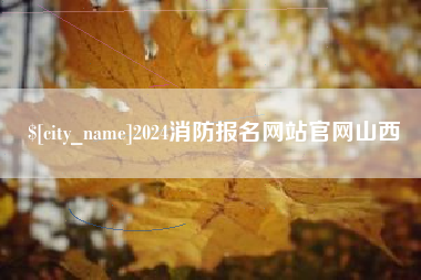 临沧2024消防报名网站官网山西