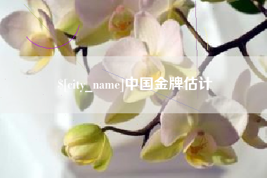 临沧中国金牌估计