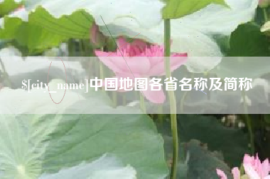 临沧中国地图各省名称及简称