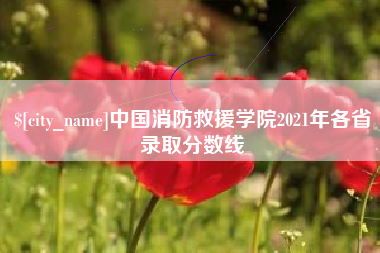 临沧中国消防救援学院2021年各省录取分数线