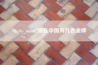 临沧现在中国有几名金牌