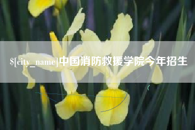 临沧中国消防救援学院今年招生
