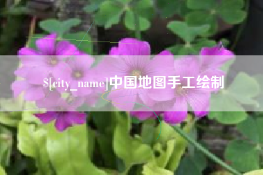 临沧中国地图手工绘制