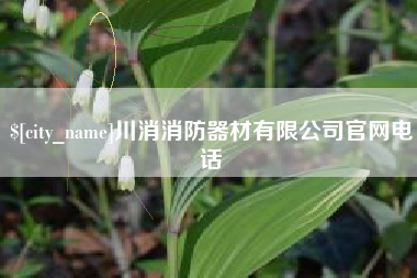 临沧川消消防器材有限公司官网电话