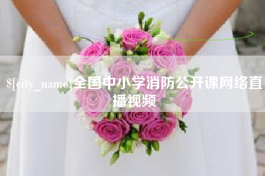 临沧全国中小学消防公开课网络直播视频
