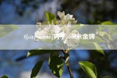 临沧男子5000米金牌