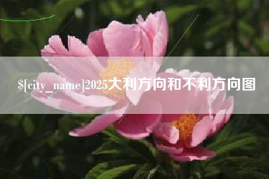 临沧2025大利方向和不利方向图