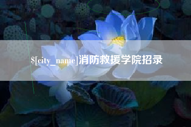 临沧消防救援学院招录