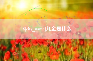 临沧九金是什么