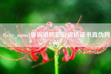 临沧查询消防职业资格证书真伪网站
